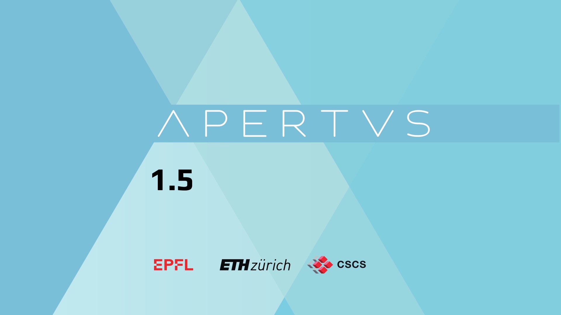 Apertus 1.5 Release Notes